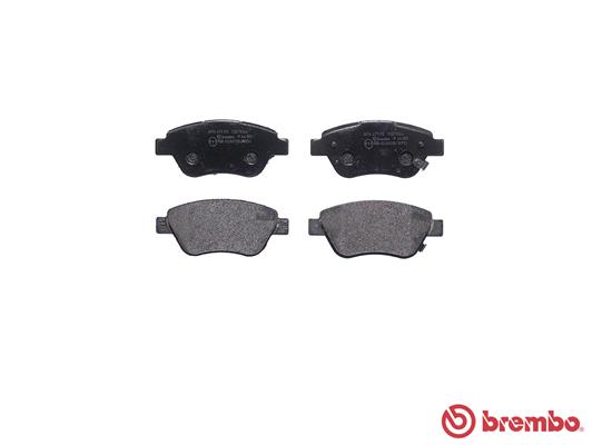 A.B.S. P 66 001 BREMBO Bremsbelagsatz, Scheibenbremse